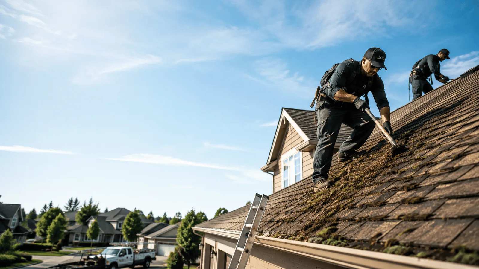 Roof Moss Removal in Hebron, MD near me